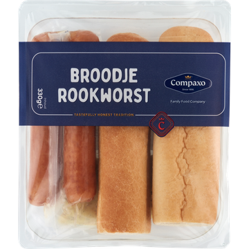 Compaxo Broodje Rookworst - JUMBO