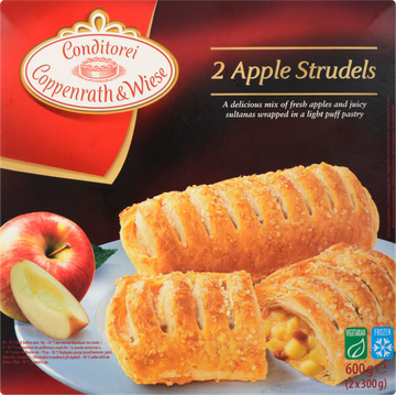 Conditorei Coppenrath & Wiese - Appel Strudels - 2 Stuks - JUMBO
