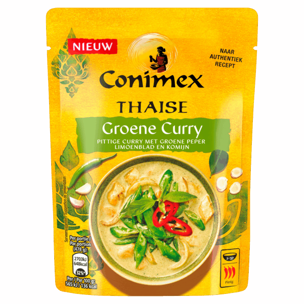 Conimex Groene Curry Paste - PLUS