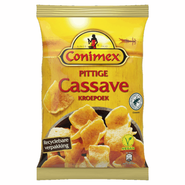 Conimex Kroepoek Pittige Cassave - PLUS
