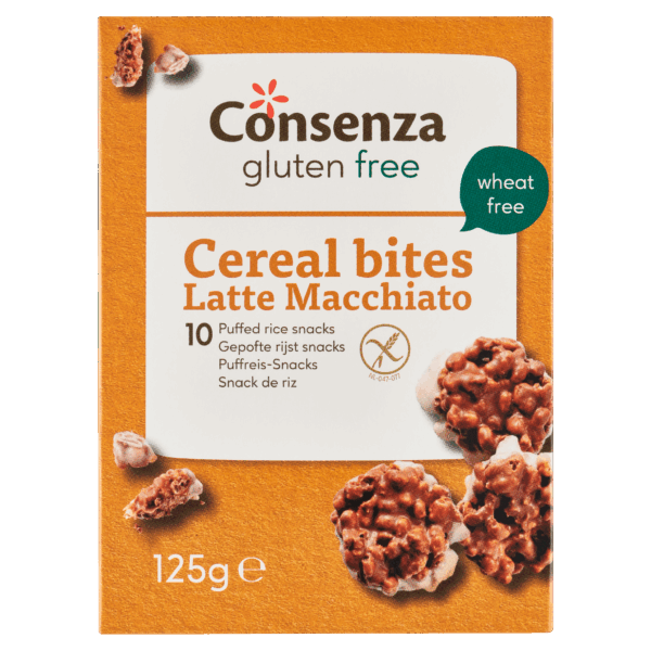 Consenza Cereal Bites Latte Macc - PLUS