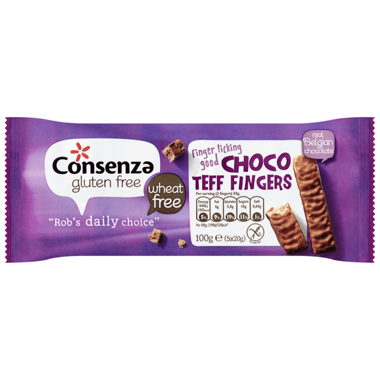 Consenza Choco fingers glutenvrij - Dirk