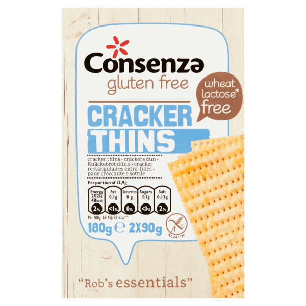 Consenza Cracker Thins Essentials - PLUS