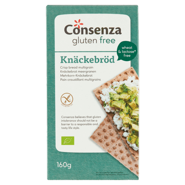 Consenza GV Knackebrod Meergranen - bio - PLUS