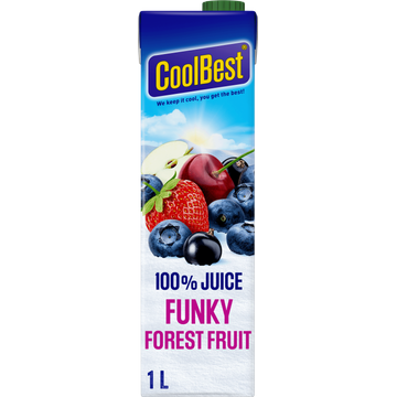 CoolBest 100% Juice Funky Forest Fruit - JUMBO