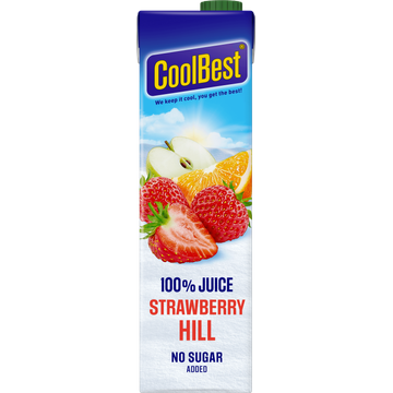 CoolBest 100% Juice Strawberry Hill - JUMBO