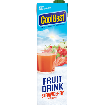 CoolBest FruitDrink Strawberry - JUMBO