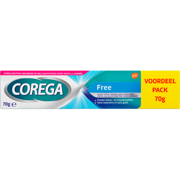 Corega Free Kleefcrème voor het kunstgebit - JUMBO