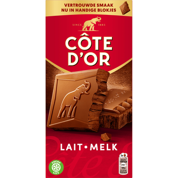 Cote D'or Melk 180g - JUMBO