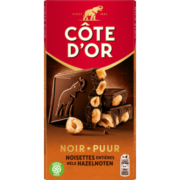 Côte d'Or Bloc Pure Chocoladereep Hele Hazelnoten - JUMBO