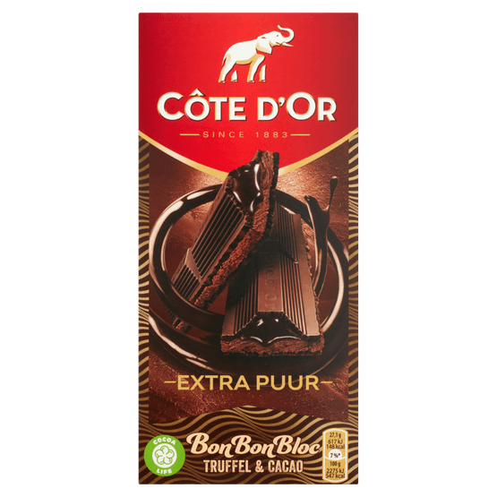 Côte d'Or Bonbonbloc puur truffel-cacao - Dirk
