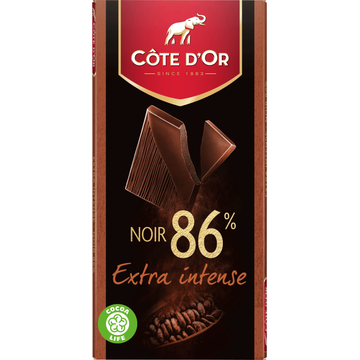 Côte d'Or Chocoladereep Extra Intense Pure Chocolade 86% - JUMBO