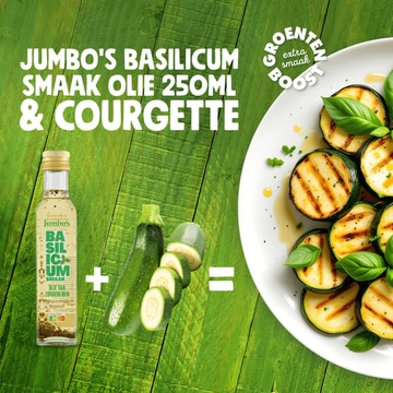 Courgette met Jumbo's Basilicum Smaak Olie - JUMBO