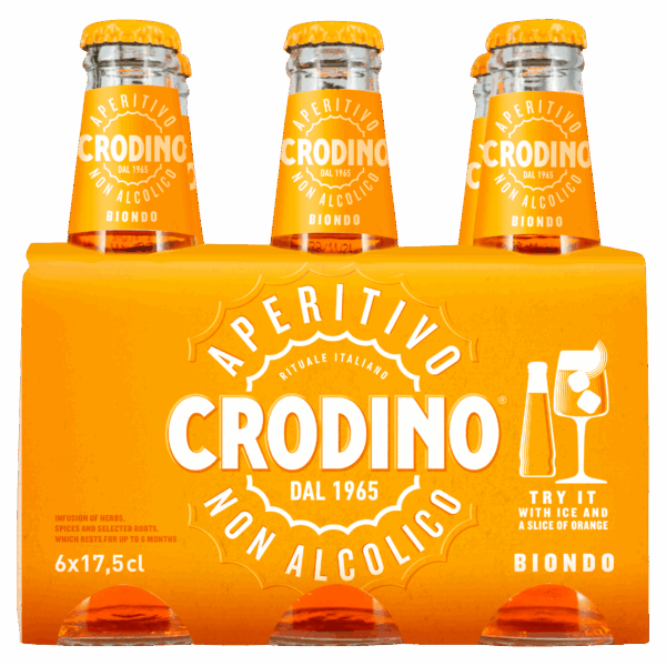 Crodino Biondo 6x17.5cl - PLUS