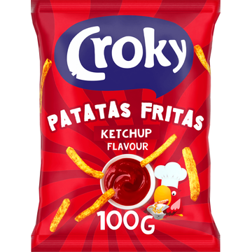 Croky Patatas Fritas Ketchup Flavour - JUMBO