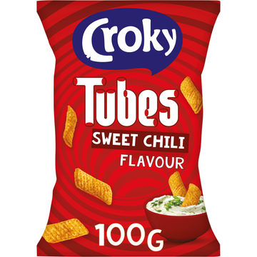 Croky Tubes Sweet Chili Flavour - JUMBO