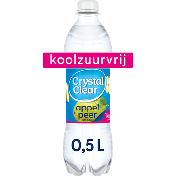 Crystal Clear Apple Pear Fles 0