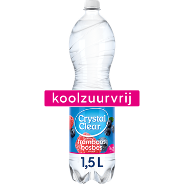 Crystal Clear Koolzuurvrij Framboos Bosbes 1