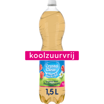 Crystal Clear Koolzuurvrij Groene Thee Framboos Kamille - JUMBO