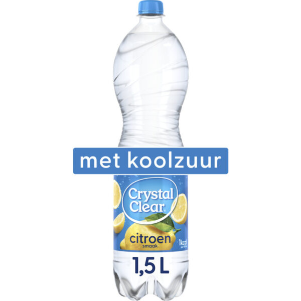 Crystal Clear Sparkling Lemon - Albert Heijn