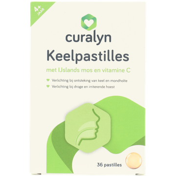 Curalyn keelpastilles + vitamine C - JUMBO