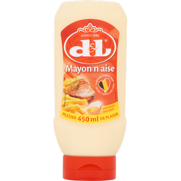 D&L Mayonaise met Eieren Knijpfles - JUMBO
