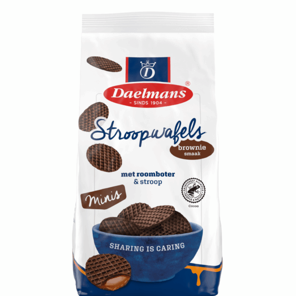 Daelmans Mini Stroopwafels Brownie - PLUS