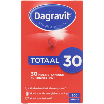 Dagravit Totaal 30 Multivitaminen dragees - JUMBO