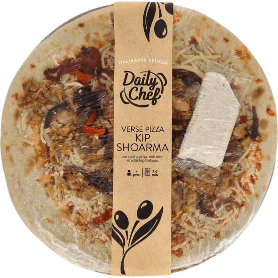 Daily Chef Pizza kipshoarma - Dirk