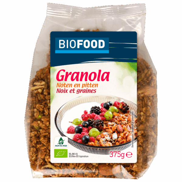 Damhert Biofood Granola noten en pitten bio - PLUS