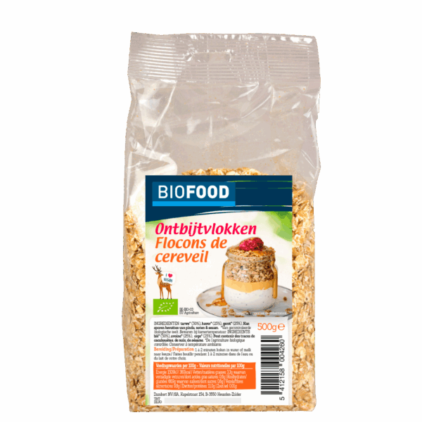 Damhert Biofood Ontbijtvlokken bio - PLUS