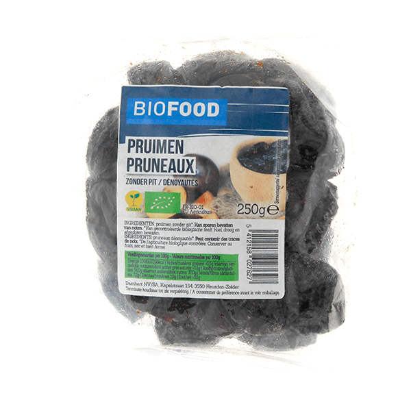 Damhert Biofood Pruimen zonder pit bio - PLUS