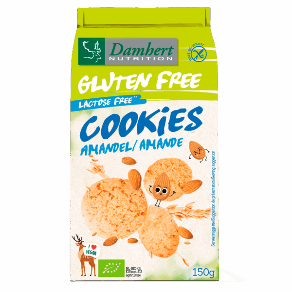Damhert Gluten Free Haverkoekjes Amandel - PLUS