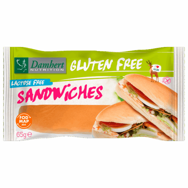 Damhert Gluten free sandwiches - PLUS