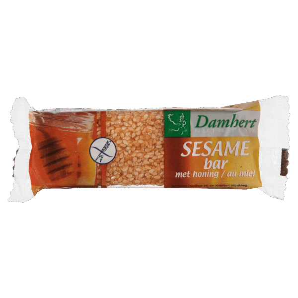Damhert Glutenvrij reep sesam - PLUS