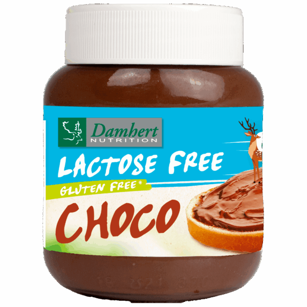 Damhert Lactosevrije glutenvrije chocopasta - PLUS