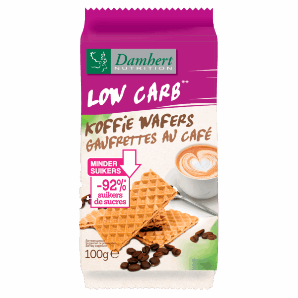 Damhert Tagatesse koffiewafels - PLUS
