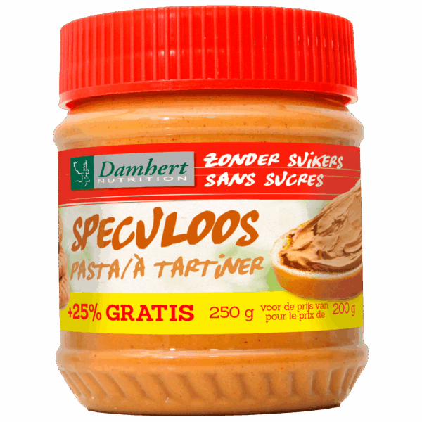Damhert Zonder Suikers Speculoospasta - PLUS