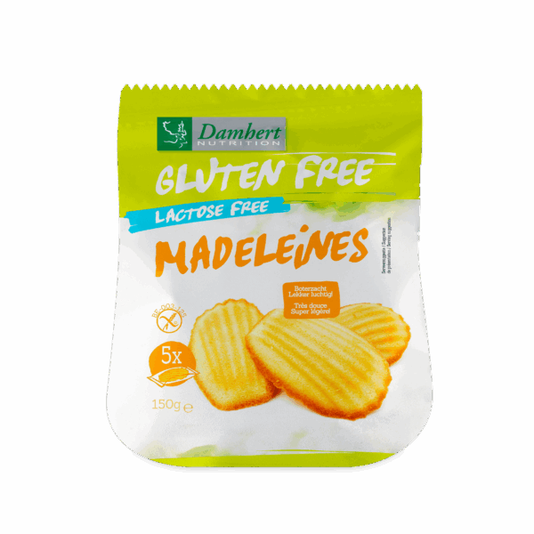 Damhert glutenvrije madeleines - PLUS