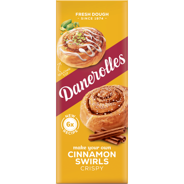 Danerolles Fresh Dough Cinnamon Swirls Crispy 6 Stuks - JUMBO