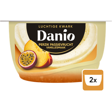 Danio Luchtige Kwark Vanille Perzik Passievrucht - JUMBO
