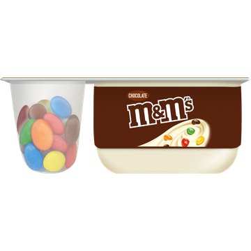 Danone M&M's Vanilleyoghurt - JUMBO