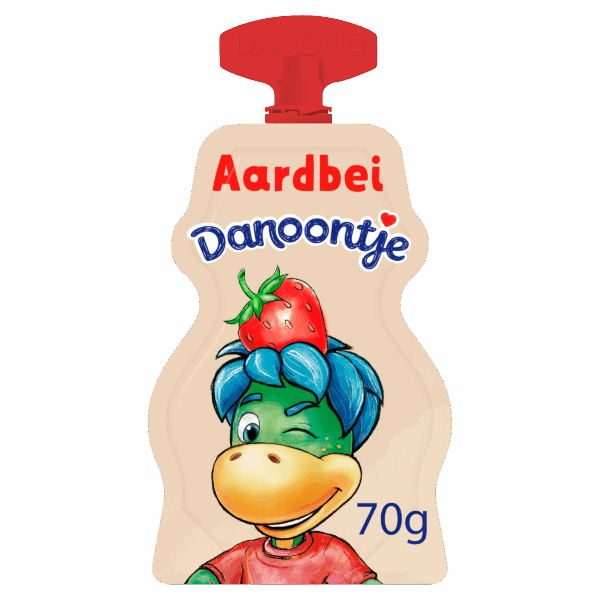 Danoontje Yoghurt Tussendoortje Aardbei - PLUS