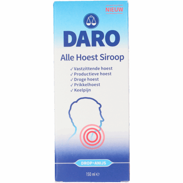 Daro Hoestdrank siroop alle hoest - PLUS