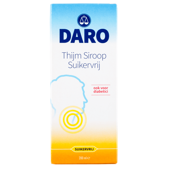 Daro Thijmsiroop suikervrij - Dirk