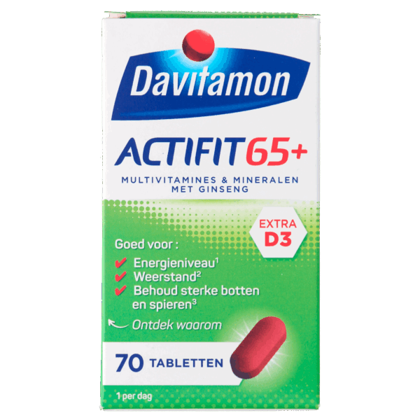 Davitamon Vitamine Actifit 65+ - PLUS