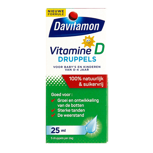 Davitamon Vitamine D druppels - PLUS