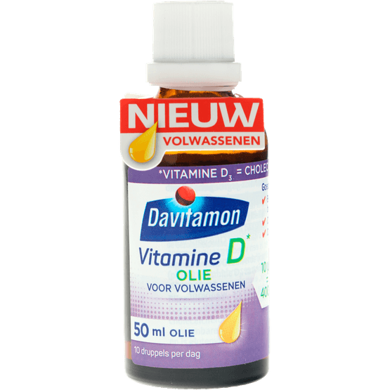 Davitamon Vitamine D olie volwassenen - Dirk