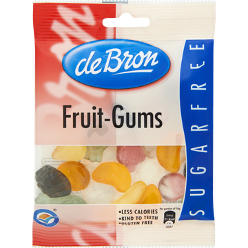 De Bron Fruit-Gums Suikervrij - JUMBO