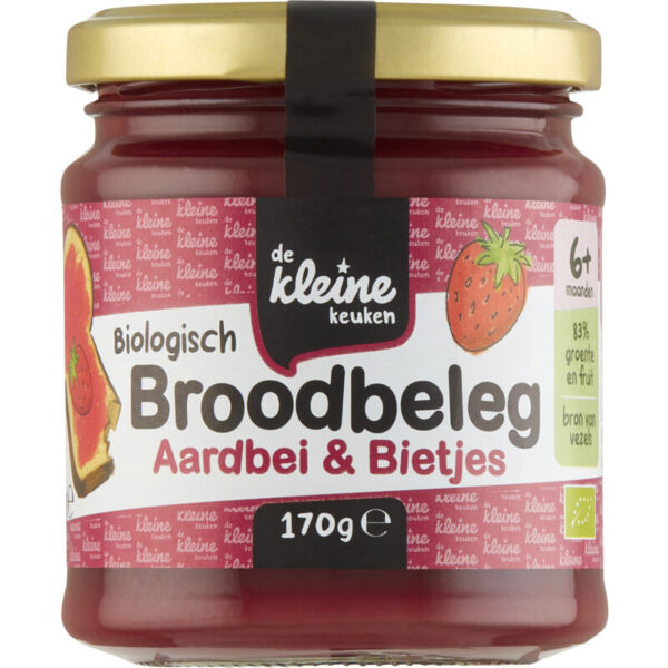 De Kleine Keuken Biologisch Broodbeleg Aardbei & Biet - Albert Heijn